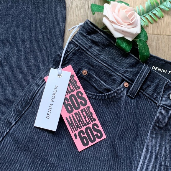 Denim Forum Denim - Denim Forum The Marlene '60s High Rise Flare